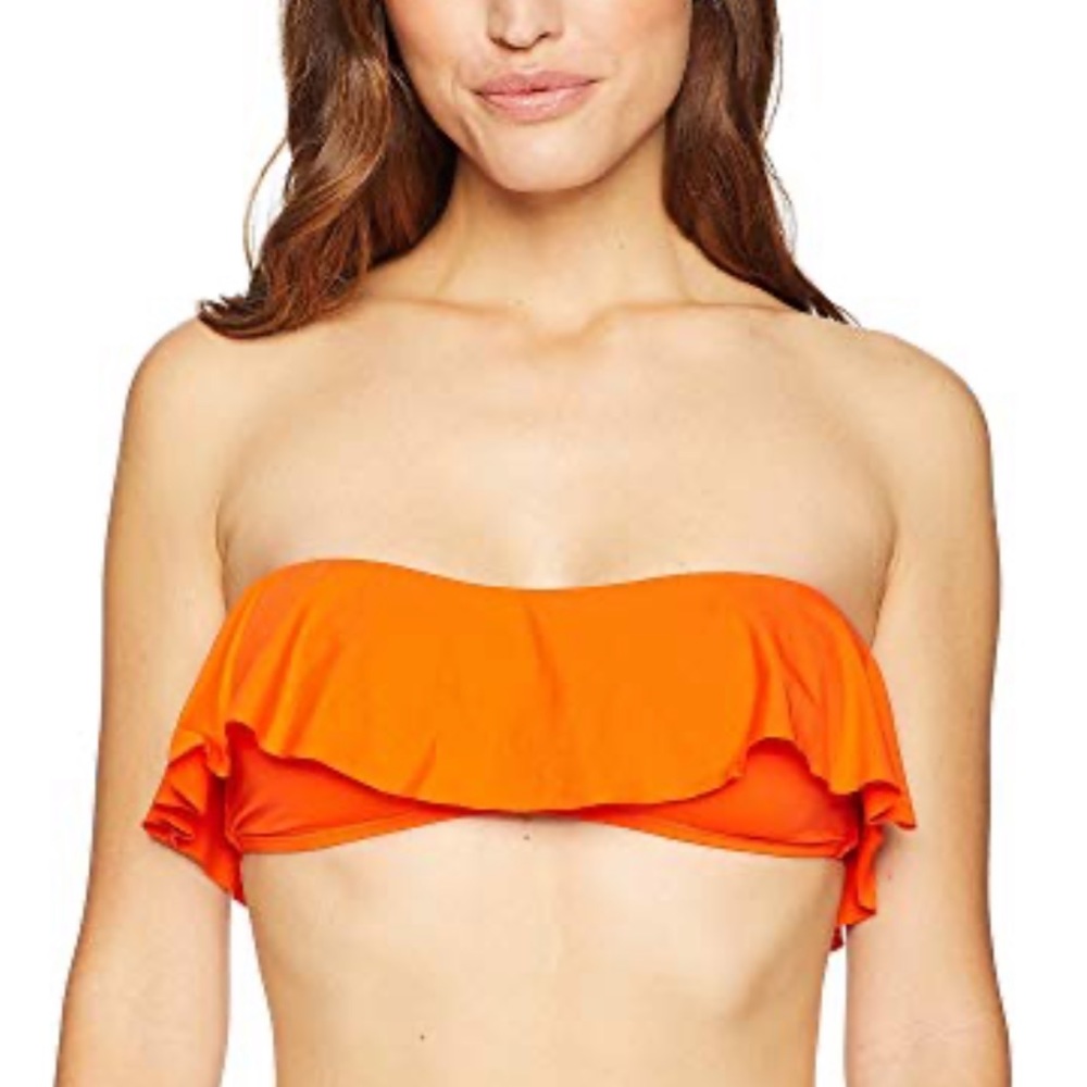 L Space Lynn Tube Top size XS NWT orange Swim - Picture 5 of 8
